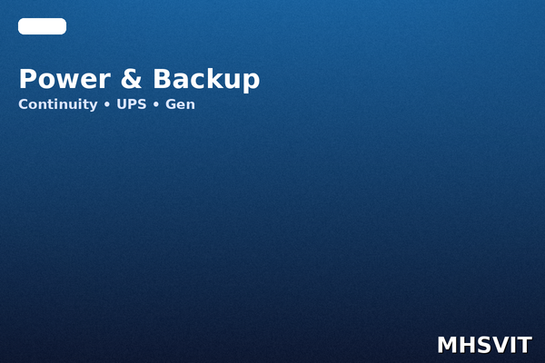 Power & Backup